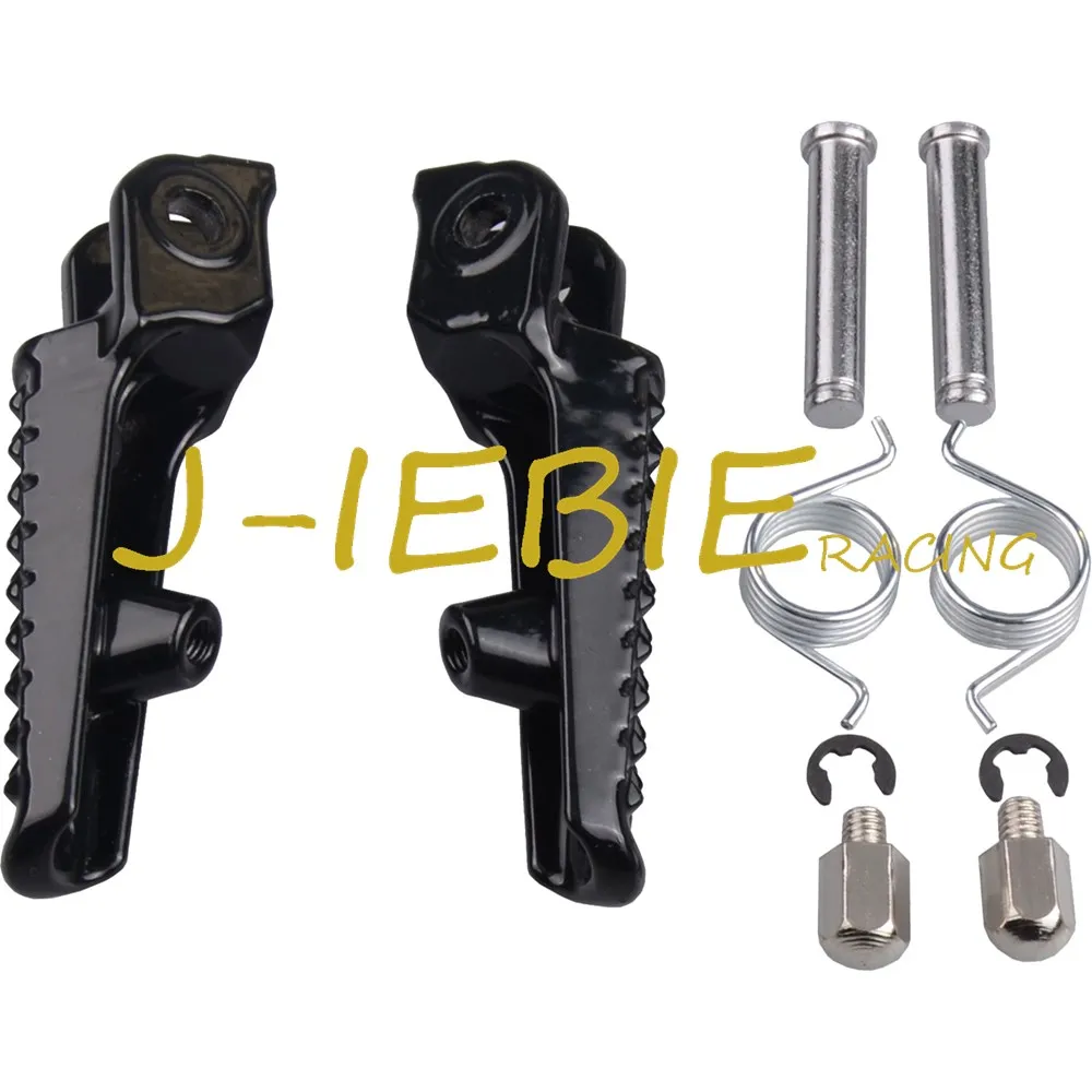 Черные Передние Подножки для Honda CBR1000RR CBR1000 RR 2004-2014 CBR600RR CBR600 2003-2006 CB1000R 2008-2011 |