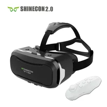 VR Shinecon 2.0 Шлем Картона 3D VR Очки Мобильного Телефона 3D Видео Фильм для 4.7-6.0 “Смартфон