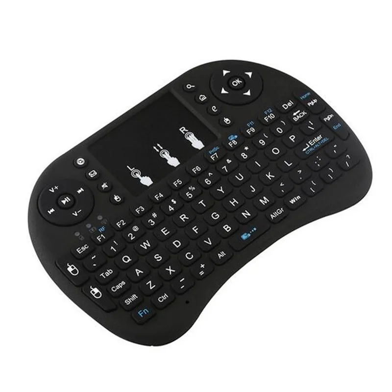 RGB mi ni Беспроводная клавиатура Air mouse USB Дистанционное управление освещение тачпад