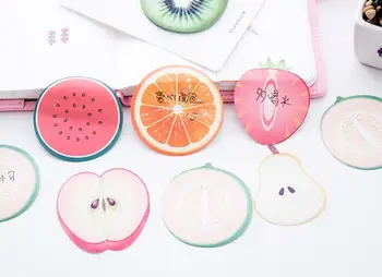 

Fruit Sticky Notes Apple Watermelon Strawberry Fruit Memo Pads for Kids 1pcs/lot