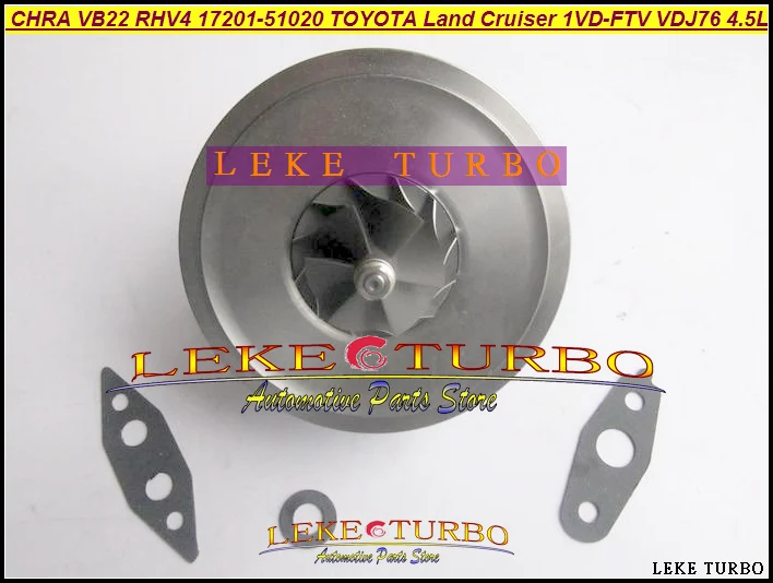 TURBO Cartridge CHRA VB22 RHV4 17201-51020 17201-51021 For TOYOTA Land Cruiser 200 D40 V8 1VD-FTV 1VDFTV VDJ76 VDJ78 VDJ79 4.5L (4)