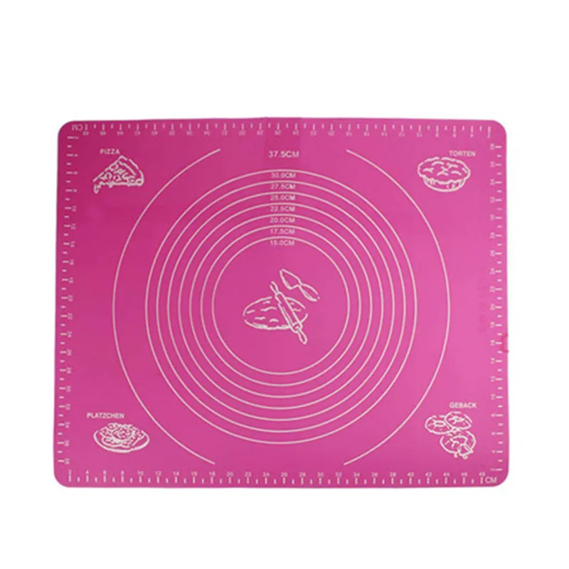 Силиконовый коврик для раскатки мастики большой размер 40*50 см|roll cut mat|silicone rolling