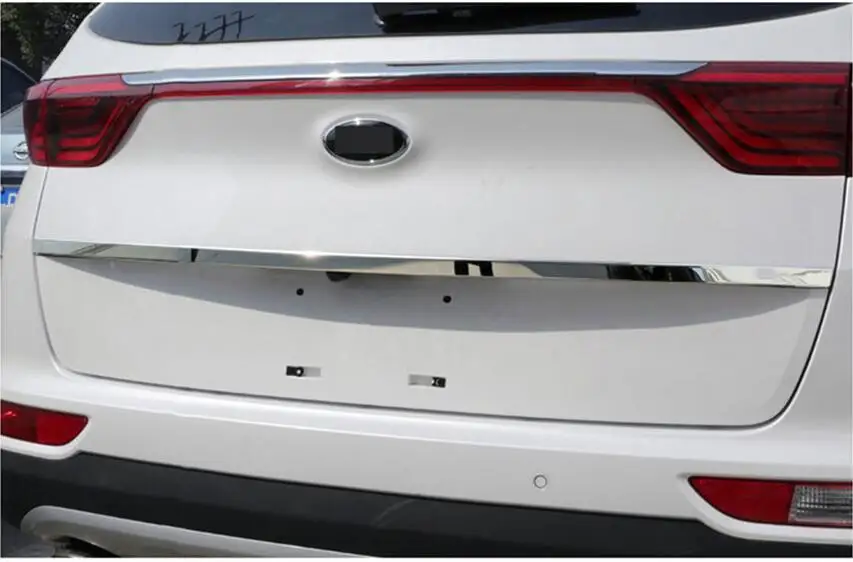 Для 2016 2017 KIA SPORTAGE Высококачественная Задняя Крышка багажника из нержавеющей
