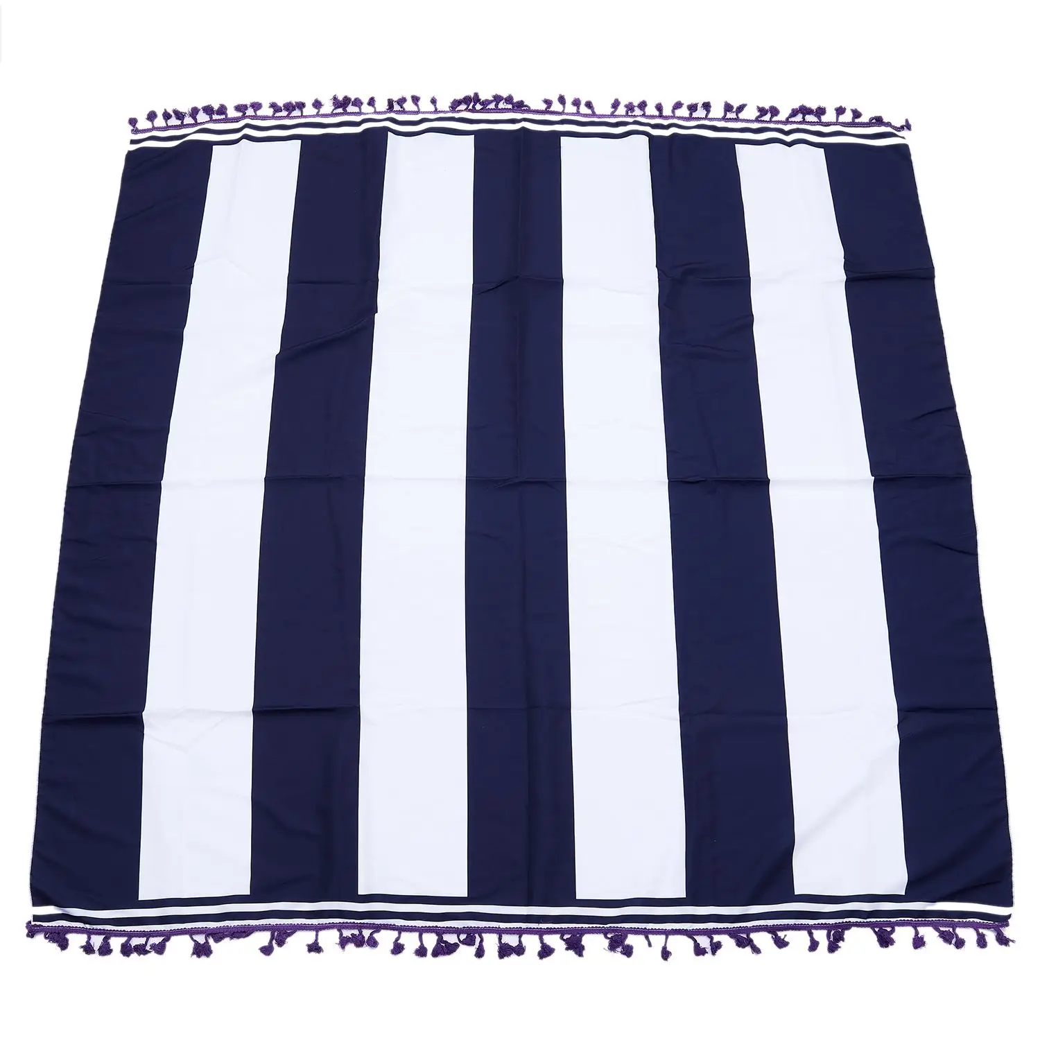 Лидер продаж полиэстер сине-белое пляжное полотенце в полоску боди Йога коврик настенный дорожный банный полотенце для плавания драпировка флаг