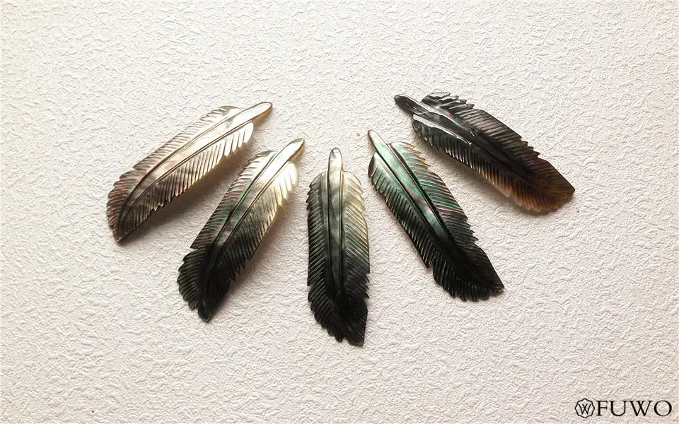 Carved Feather Shell 12