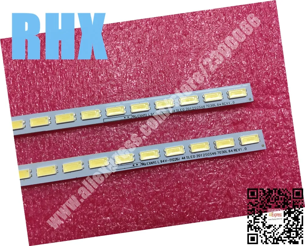

1Piece for replace LCD TV LED backlight light bar SSL460-3E1B LJ64-03471A 2012SGS46 7030L 64 REV1.0 1piece=64LED 570MM NEW100%