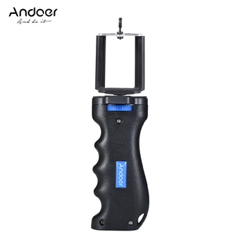 

Andoer Cross-shaped Mini Universal Handheld Grip Handheld Stabilizer Holder + Adjustable Phone Holder for GoPro Sony Camera
