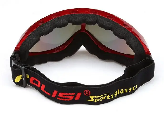 Polisi invierno esquí snowboard skate gafas hombre mujer anti-niebla nieve Gafas UV400 deporte al aire libre esquí esqui gafas