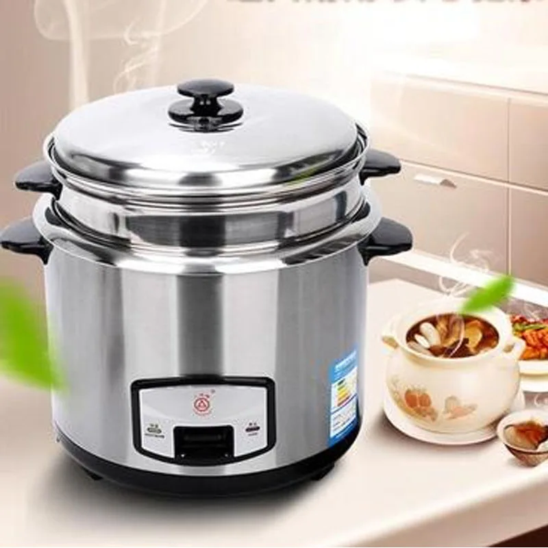 2L/3L/4L/5L/6L Stainless steel rice cooker steamer home cooking machine