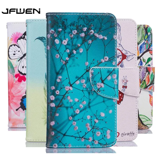 Cheap For Microsoft Lumia 550 Case Fashion Colorful Magnetic Flip Wallet PU Leather Painted Cases For Microsoft Nokia Lumia 550 Cover