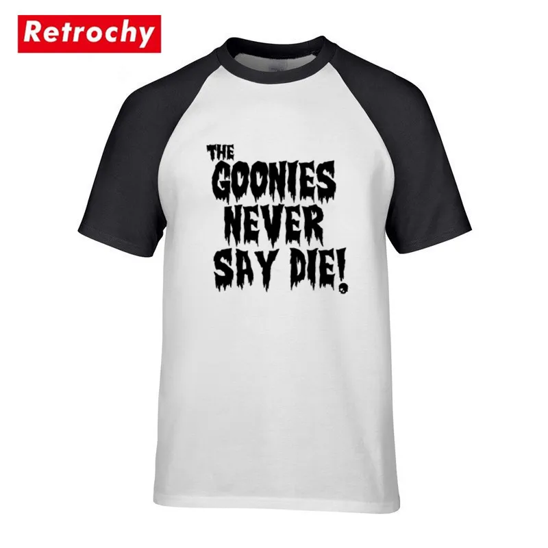 Мужская футболка с короткими рукавами The goones Never Say летняя повседневная из 100%