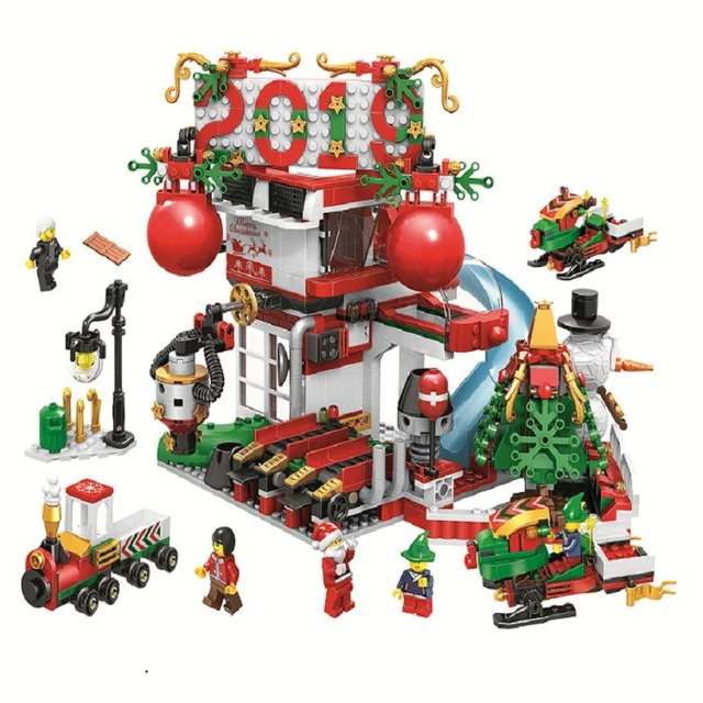 Lego Christmas Village 2019 2019 New Christmas Creator Winter Village Sleigh Santa Claus Lego Christmas Village 2019 2019 New Christmas Creator Winter Village Sleigh Santa Claus