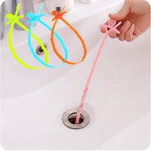 2 Stücke Lächeln Design Bunte Wc Küche Kanalrohr Blockaden Reinigung Kunststoff Drain Buster Plunger Haken Kostenloser Versand