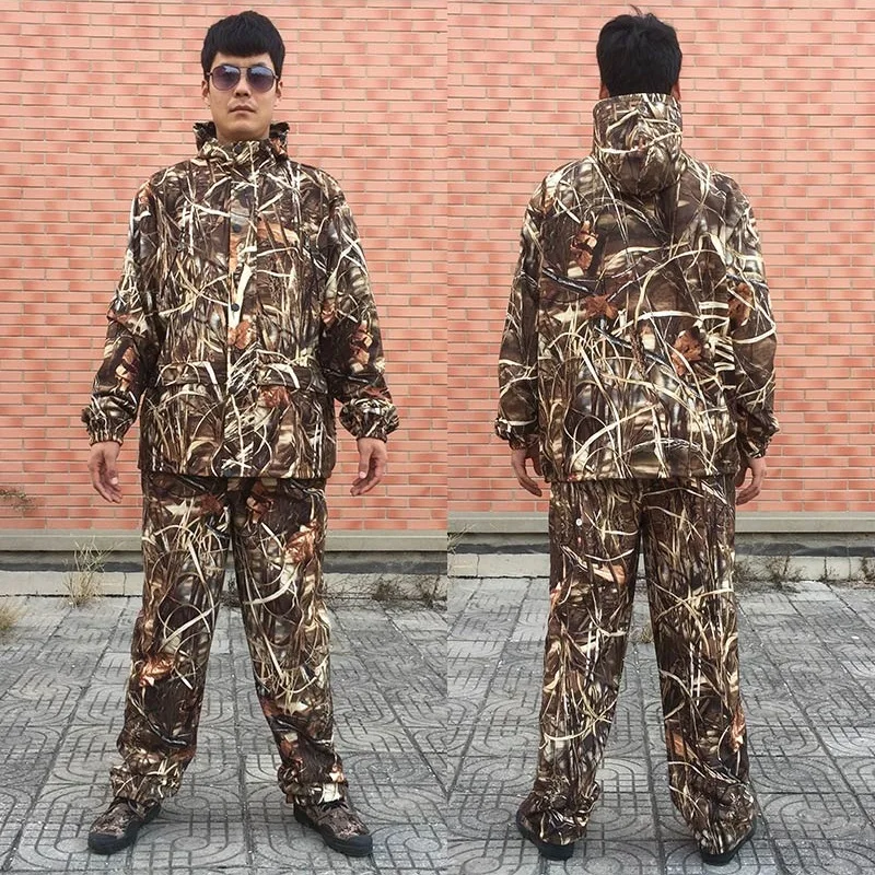 Men's Reed Camouflage Water Resistant Windproof Hunting Clothes Breathable Hunting Tactical Ghillie Suit Sniper Camo Clothing Men's Reed Camouflage Water Resistant Windproof Hunting Clothes Breathable Hunting Tactical Ghillie Suit Sniper Camo Clothing