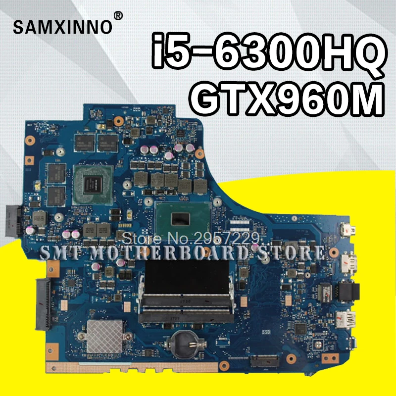 GL752VW Motherboard I5 6300HQ GTX960M For ASUS GL752 GL752V laptop