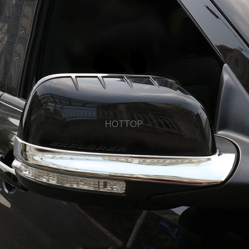 For Ford Explorer Car Rearview Mirror Cover Side Mirror Cover Trim