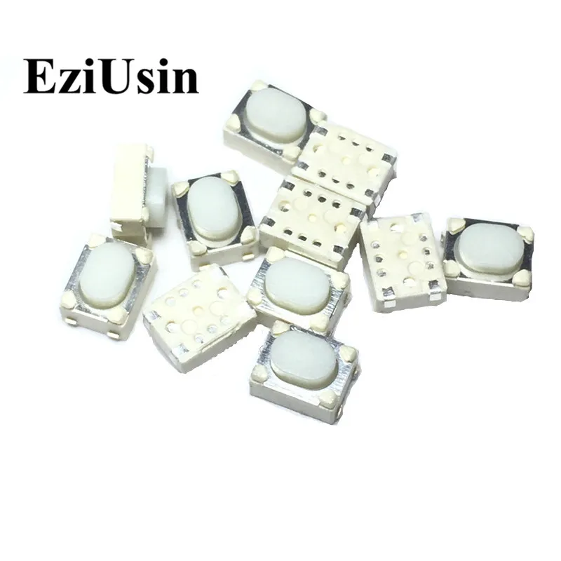 

EziUsin 3*4*2.5 Electronic cigarette Keyboard Touch Button Car Remote Control Key Switch 4.2*3.2*2.5 Tablette Pin IN Footbinding