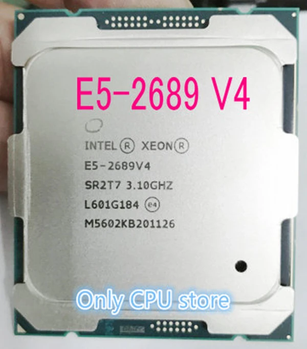 Xeon-intel e5 2689v4 E5-2689V4 ghz,10コア,25mb,smartcache e5 3.10 