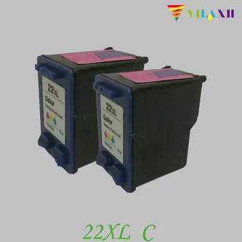 

vilaxh Compatible Ink Cartridge Replacement for HP 22xl 22 xl For Deskjet F380 F2180 F2280 F4180 F4100 F2200 F300 1320 Printer