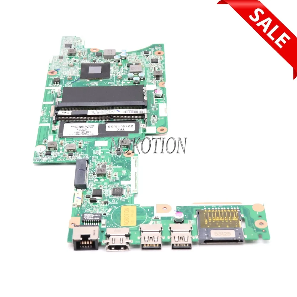 NOKOTION DA0Y72MB6C0 اللوحة لابتوب HP جناح 13-A 13Z-A سلسلة 769075-501 769075-001 REV C A8-6410 الرئيسي مجلس
