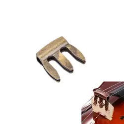 1 шт. Высококачественная Скрипка mute Медь Металл три вилки инструмент скрипки Запчасти и аксессуары новый