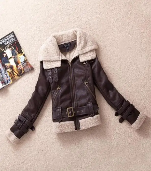 Popular Brown Leather Jackets for Women-Buy Cheap Brown