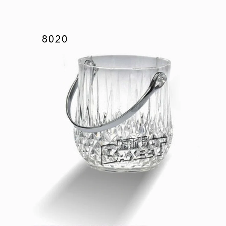 professional crystal clear acrylic ice bucket acrylic tabletop display simple style elegant #8020 professional crystal clear acrylic ice bucket acrylic tabletop display simple style elegant #8020