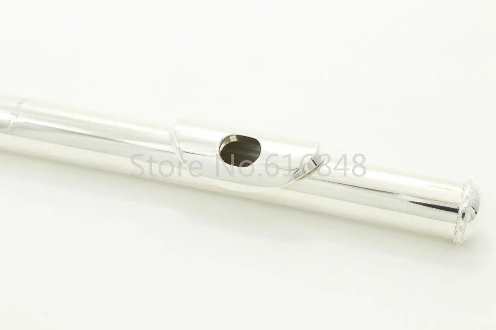 Япония жемчуг PF-665 E C мелодия флейта высокого качества музыкальный инструмент 16 ключей закрытые отверстия Посеребренная Фирменная флейта с E ключ
