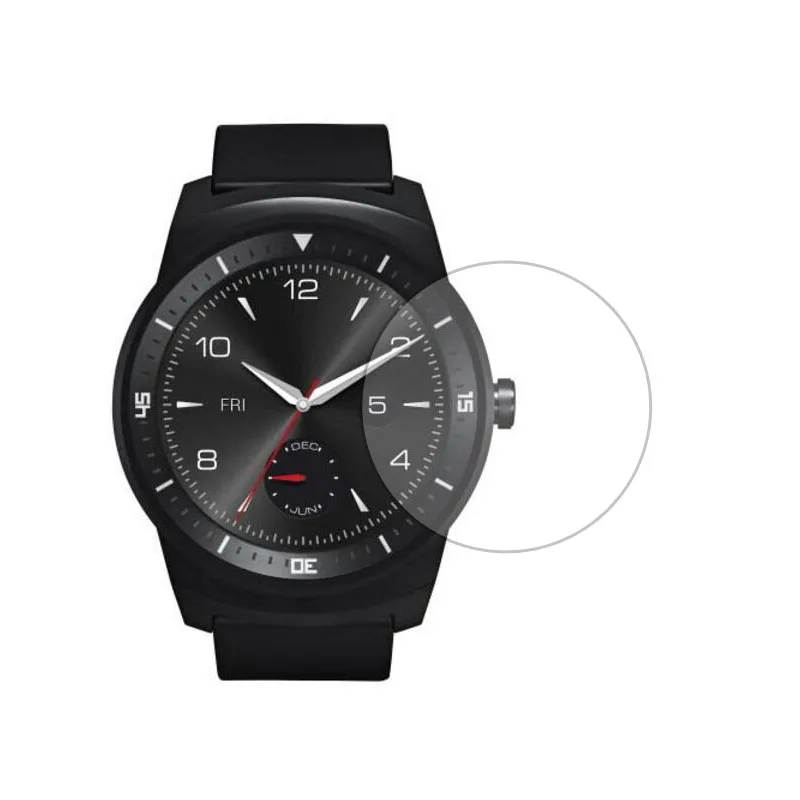 Мягкая прозрачная защитная пленка для 1," LG G Watch R W110 Смарт-часы Защитная крышка экрана не закаленное стекло