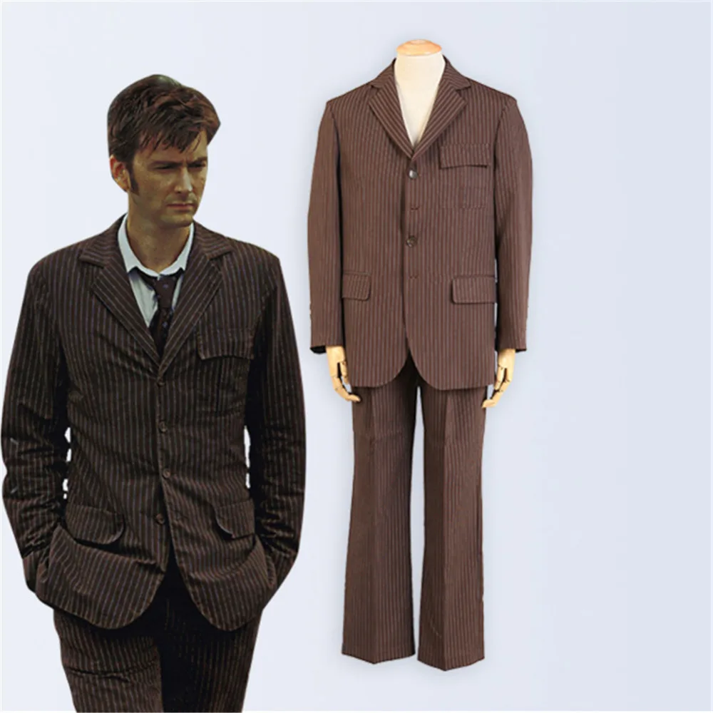 Doctor Who Zehntel Arzt David Tennant Braun Anzuge Cosplay Kostum Cosplay Costume Tenth Doctorcostume Costume Aliexpress