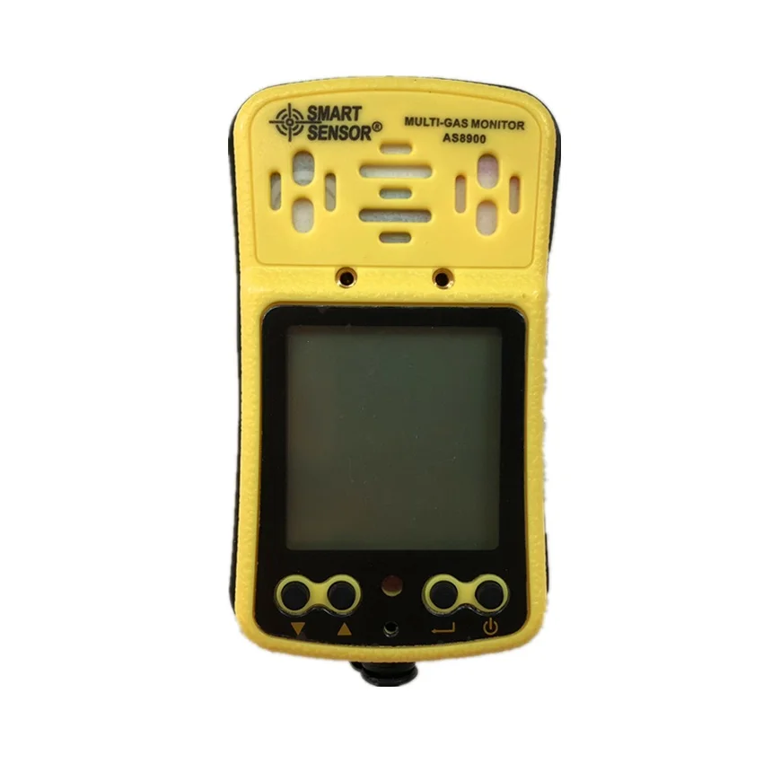 

4 in 1 Gas Analyzer Multi Gas Monitor Handheld Gas Detector Oxygen O2 Hydrothion H2S Carbon Monoxide CO Combustible Gas AS8900