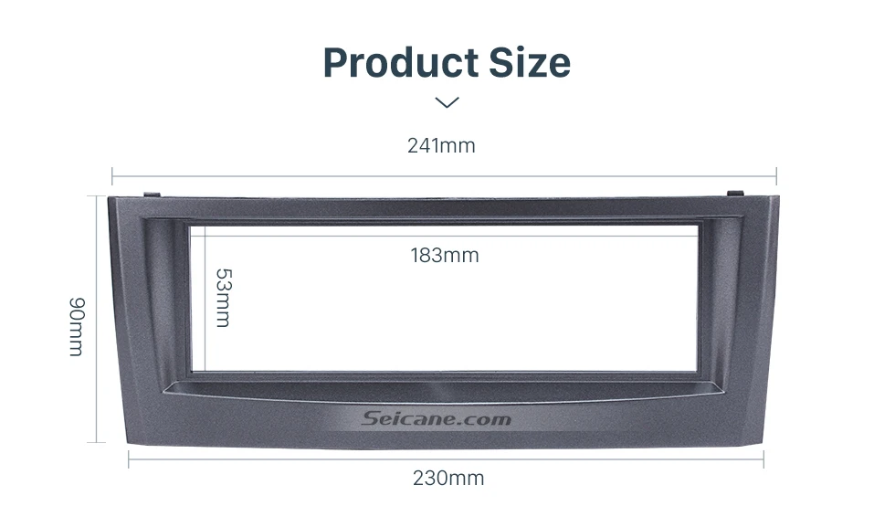 Seicane Клиренс 1Din автомобильный Радио фасции Для 2005 2006 2007 FIAT PUNTO LINEA стерео установка тире комплект DVD рамка CD отделка