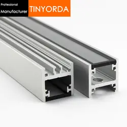 Tinyorda TWH4040 5 шт. (1 м длина) 30 Вт Светодиодный настенный светодиодный светильник корпус прожектора приспособление подходит 30 мм PCB