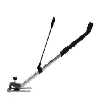 

Hot Selling Fishing Pole Holder Rod Stand Bracket Angle Adjustable Fishing Adjustable Telescoping Fishing Tool Hand Rod Holder