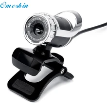 OMESHIN SimpleStone USB 12 мегапиксельная HD фотокамера веб-камера 360 градусов микрофон клип-он для компьютера ноутбука ПК 60504
