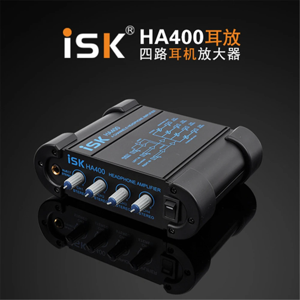 ISK HA400 Powerful Portable Dual Electron Tube Headphone Amplifier Mini AMP Mobile Phone Music Headset amplifier ISK HA400 Powerful Portable Dual Electron Tube Headphone Amplifier Mini AMP Mobile Phone Music Headset amplifier