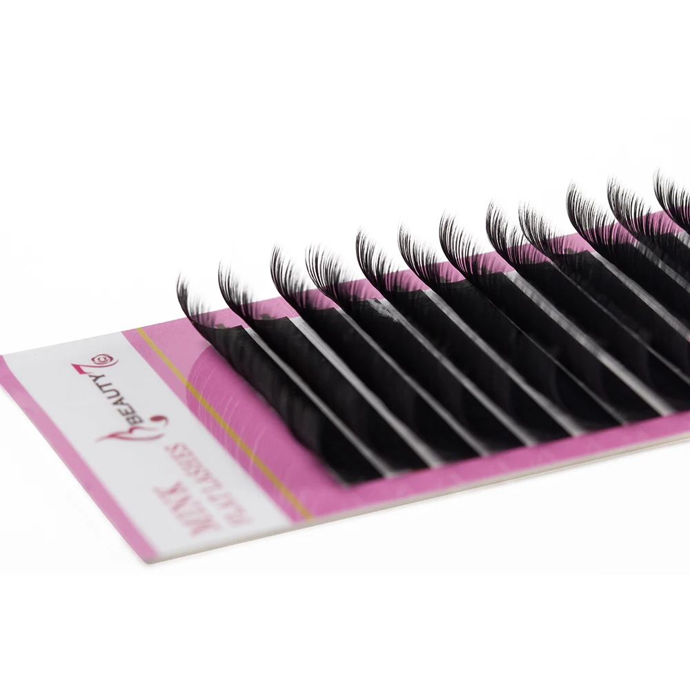 Beauty7 C Curl 0 15 мм * 8 14 макияж Накладные ресницы норки легкий без каблука расширение