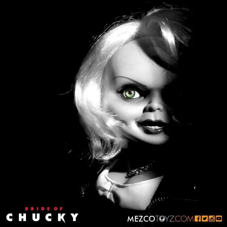 MEZCO 15 дюймов ужас детская игра Чаки невесты Чаки Тиффани говорящие игрушки Коллекционная Фигурка Пасха подарок на Хэллоуин