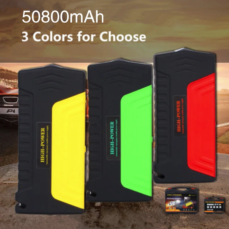 VEHEMO Car Battery Jump Starter 50800mah Emergency Power Pack 12V Portable Power Bank Battery Charger With USB SOS Light VEHEMO Car Battery Jump Starter 50800mah Emergency Power Pack 12V Portable Power Bank Battery Charger With USB SOS Light