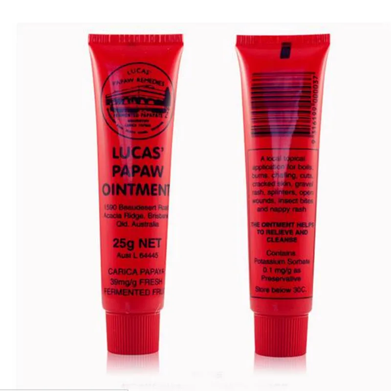 Australia 100 Original 25g Lucas Papaw Ointment Cracked Lips Gravel