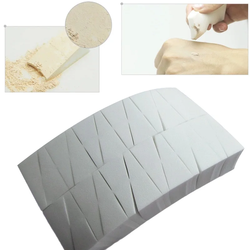 24Pcs Make up Sponge Triangular-Shape Powder Puff Makeup Foundation Women Beauty Up Tool #84559 |