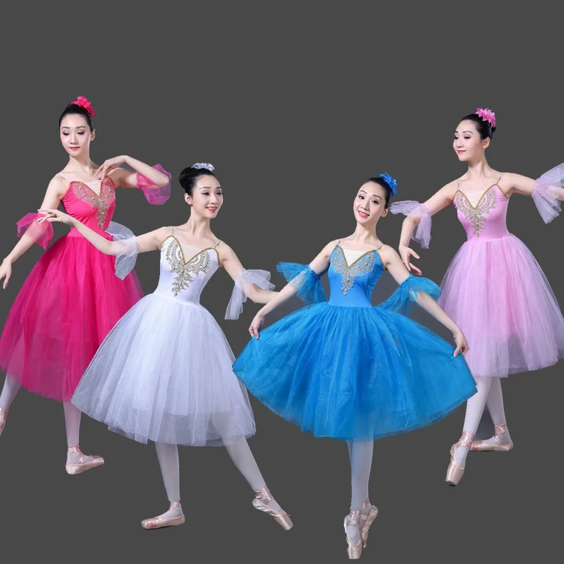 NEW Short or Long Romantic Dance Ballet Tutu Many Colors Child or Adult 