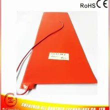 4"* 12 дюйммов(Горные лыжи автоклав Гибкая силиконовая резина подогреватель 110 V 360 W 1193,8*304,8*1,5 мм 1000 мм одножильный провод из угла