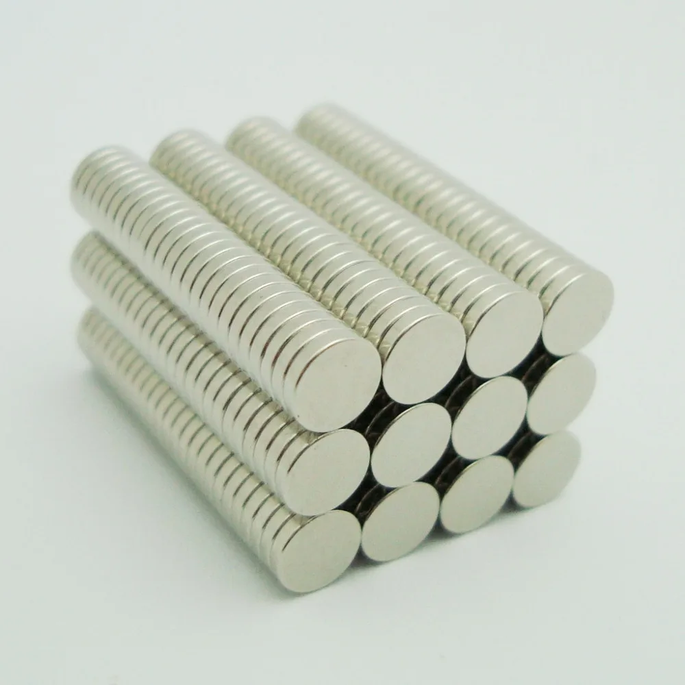 

200Pcs dia5x1.5mm Neodymium Magnet Permanent N35 NdFeB Super Strong Powerful Small Round Magnetic Magnets Disc 5mm x 1.5mm