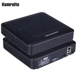 Hamrolte CCTV NVR Onvif Mini 4/8CH NVR Full HD 1080p HI3520D процессор сети видео Регистраторы для IP Камера наблюдения Системы