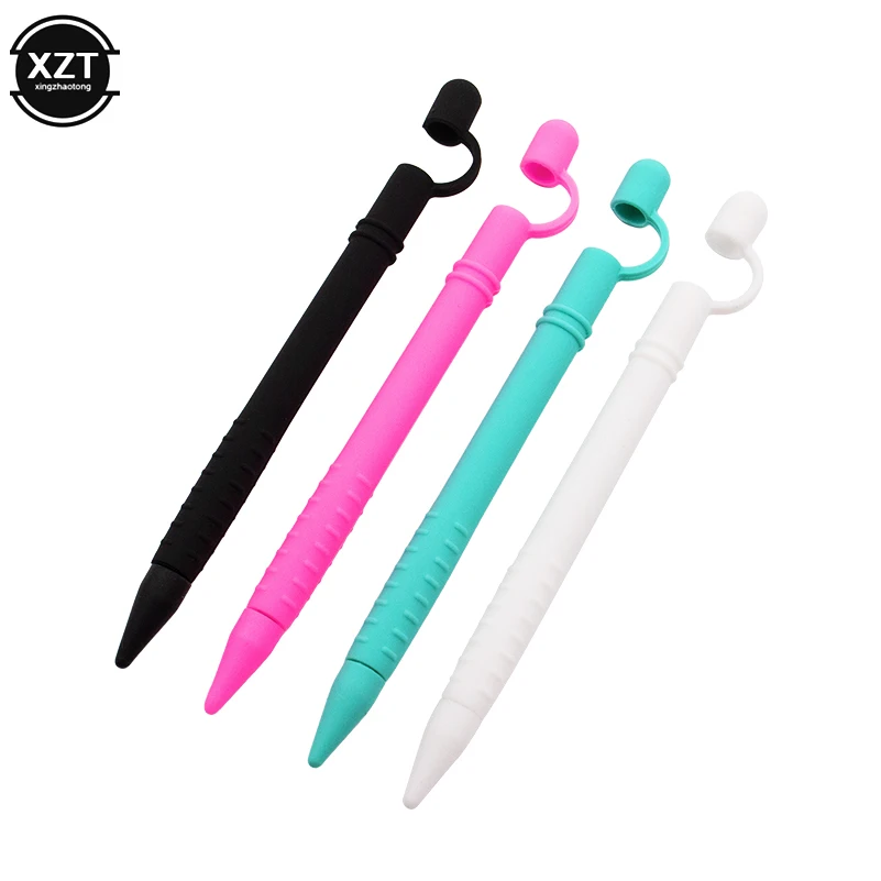 

Soft Silicone For Apple Pencil Case For iPad Pencil Tip Cover Holder Tablet Touch Pen Stylus 360 Full Protective Pouch Bags