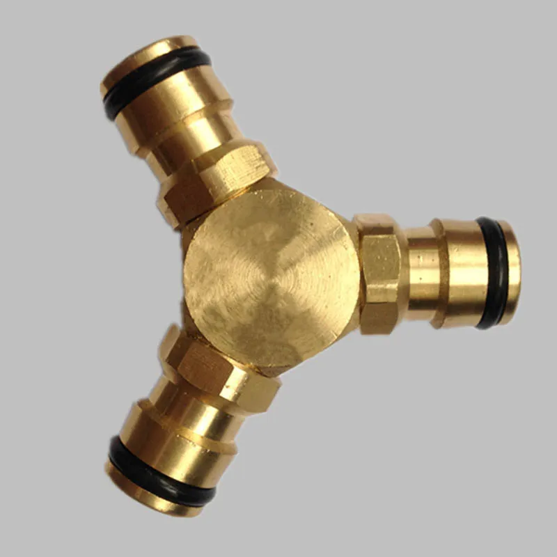 10 Type New 3/4" Threaded Brass Hose Tap Connector Garden Water Pipe Adaptor