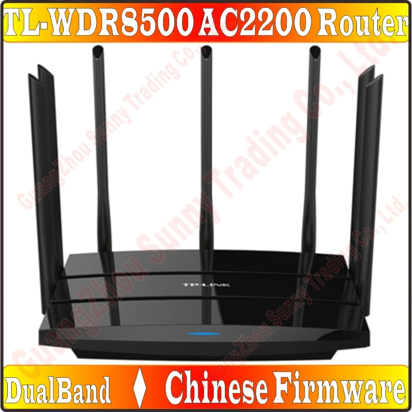 [ChineseFirmware] 7 внешних антенн TP-LINK 5 ГГц 1733 Мбит/с беспроводной маршрутизатор 802.11AC 2200 Мбит/с двухдиапазонный гигабитный AC2200 огромный WiFi