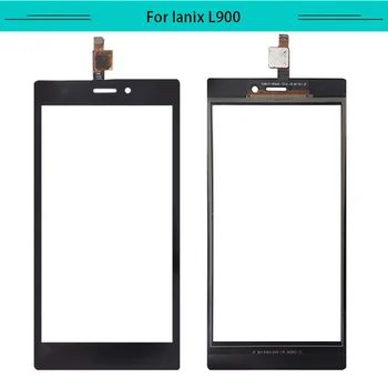 

Tested wholesale 20pcs Touch Screen For Lanix Llium L900 the front glass Digitizer Sensor with free shipping