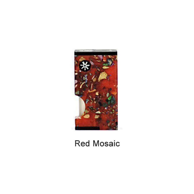 AsMODus Luna Squonker Box Mod 80 Вт Выход электронная сигарета Vape 6 мл squonk бутылка мощность одной 18650 батареи(не входит в комплект - Цвет: Red Mosaic